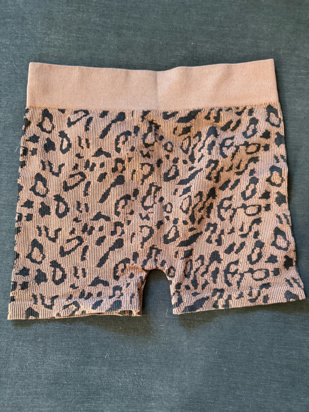 Bozzolo Brown and Black Leopard-Pattern Knit Top